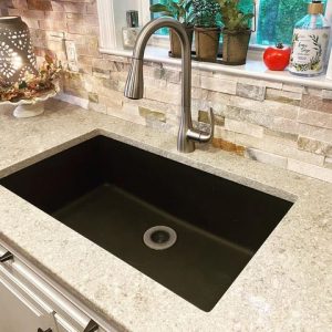 195251722_161181549237820_1771609493843379305_n TOPS Kitchen Remodel: Undermount Silgranit Sink & Quartz Countertop